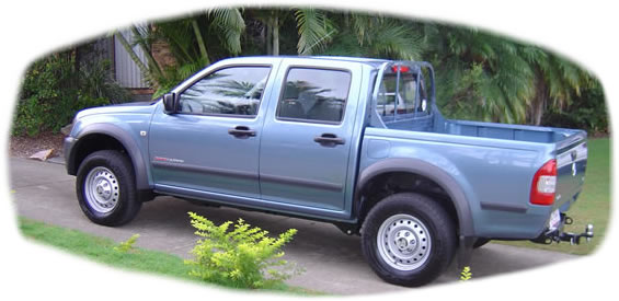 4WD Holden Rodeo 2004